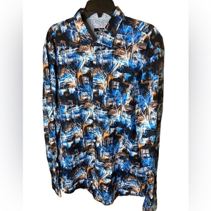 Mizumi Modern Fit XXL Button Down‎ Shirt